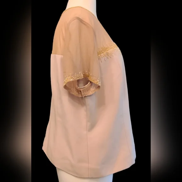 St. Anthony evening size 14 tan 3 piece suit - Picture 11 of 16